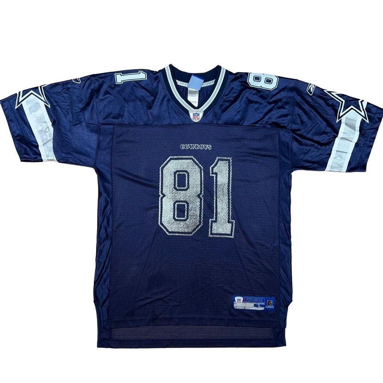 vintage dallas cowboys jersey terrell owens 81 mens - Depop