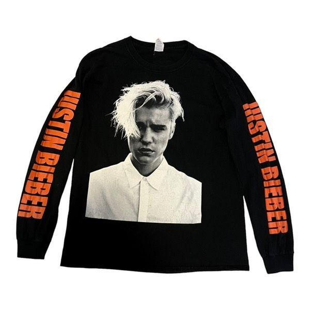 VTG Gildan Justin Bieber Purpose Tour Long sleeve... - Depop