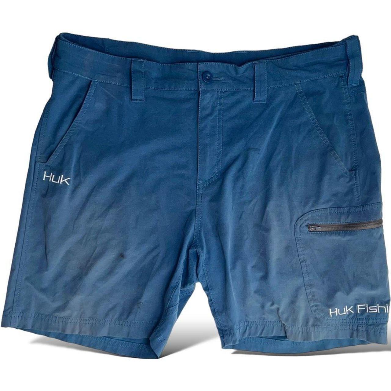 Huk Men's Performance Fishing Shorts, XL, Quick-Dry, - Depop