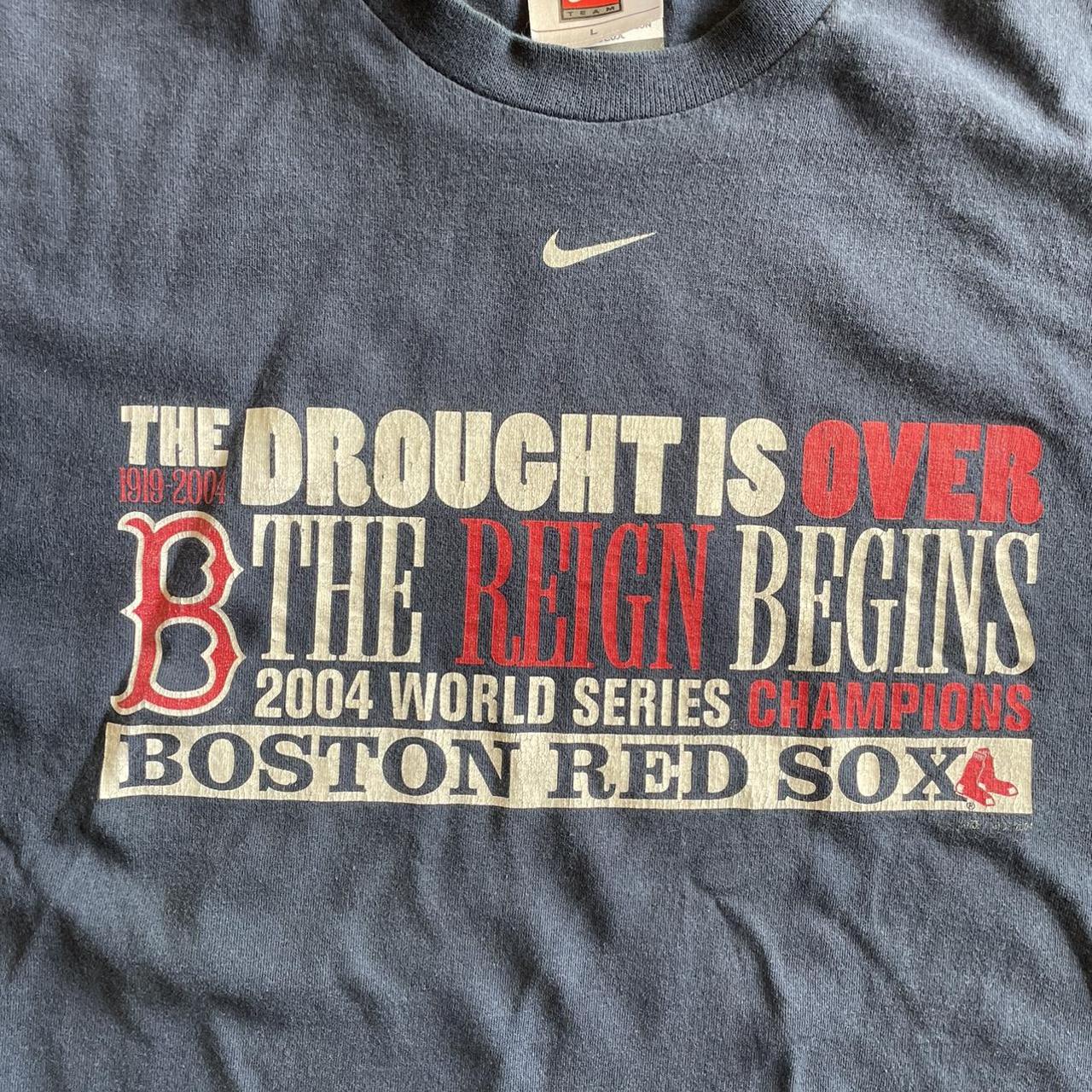 Nike red sox world best sale series shirt