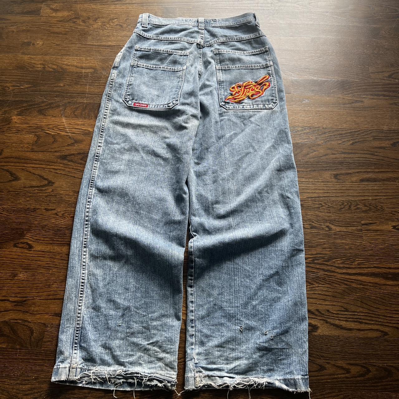 ️dont buy trade only ️ crazy baggy fit jnco tribals... - Depop