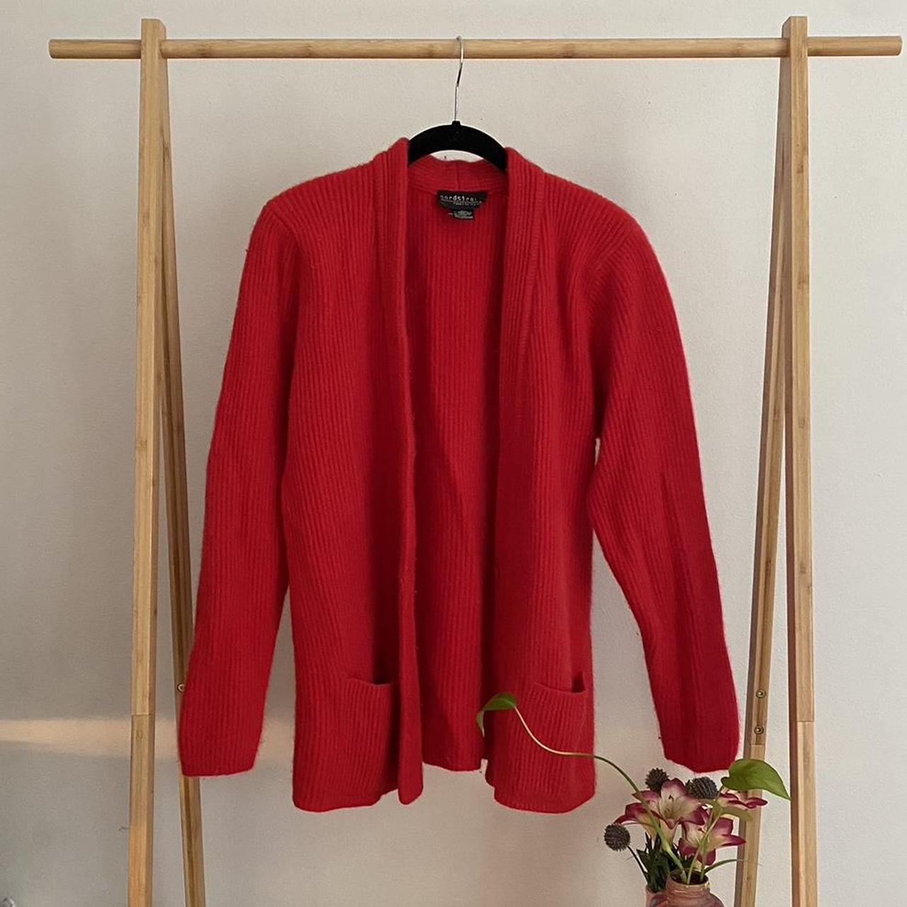 Nordstrom deals red cardigan