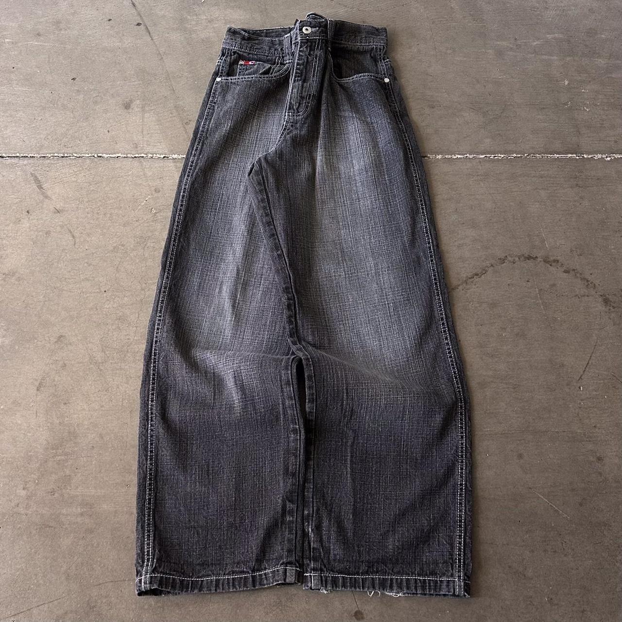 Y2K Grunge Baggy Faded Skater Jeans Rare Vintage... - Depop