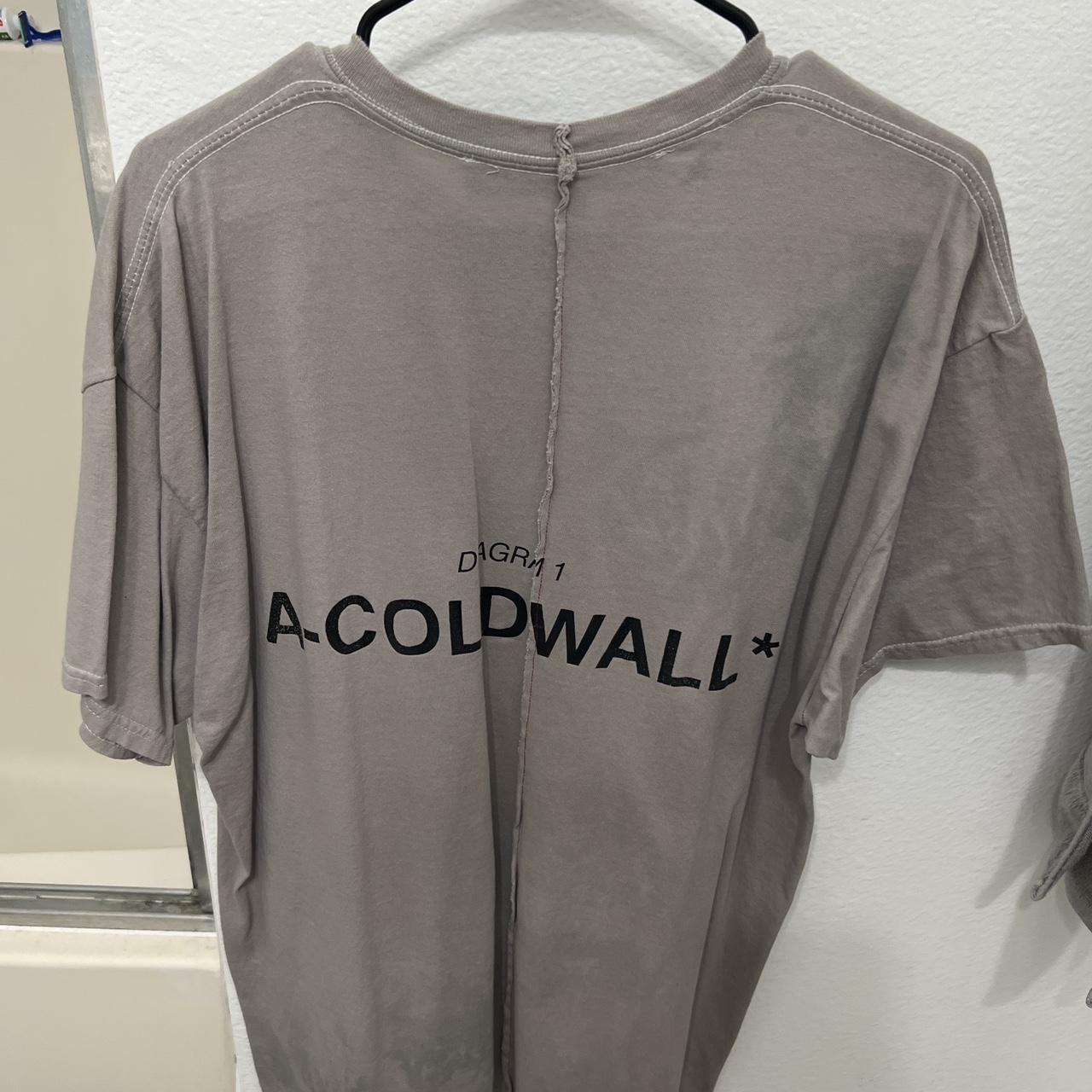A-COLD-WALL Men's Grey T-shirt (2)