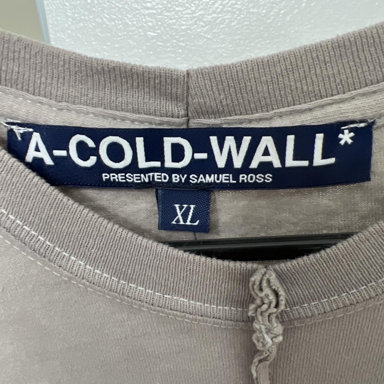 A-COLD-WALL Men's Grey T-shirt (7)