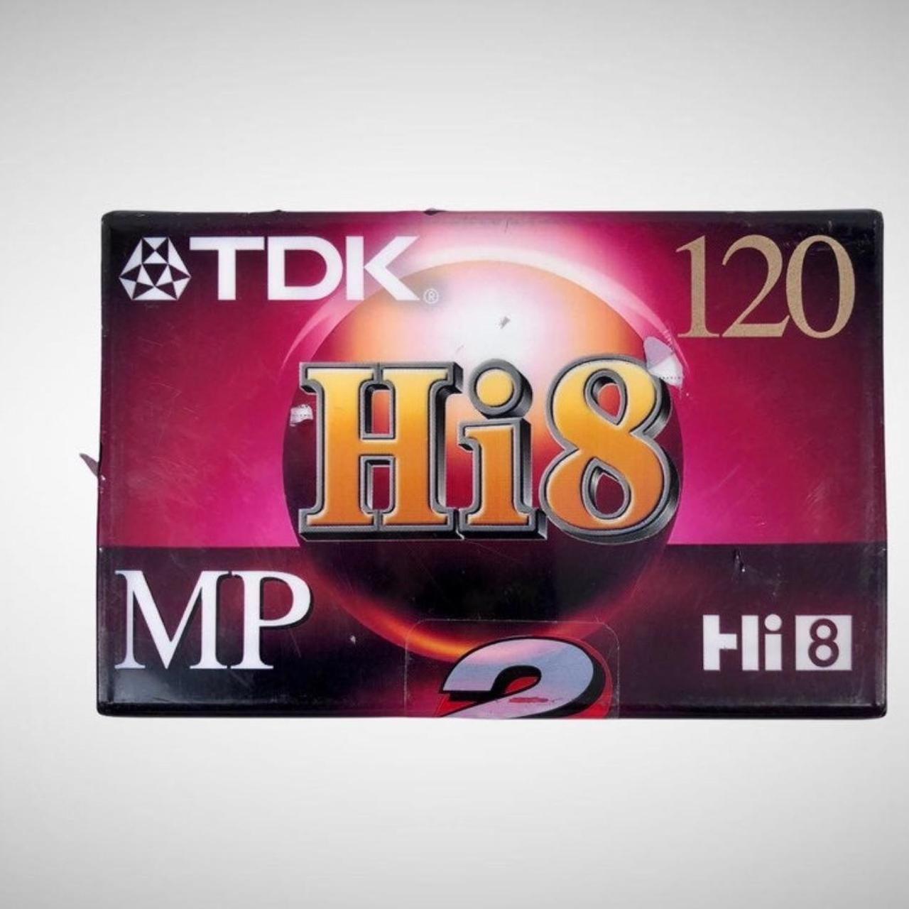 TDK Hi8 MP 120 min 8mm Camcorder Video Cassette... Depop
