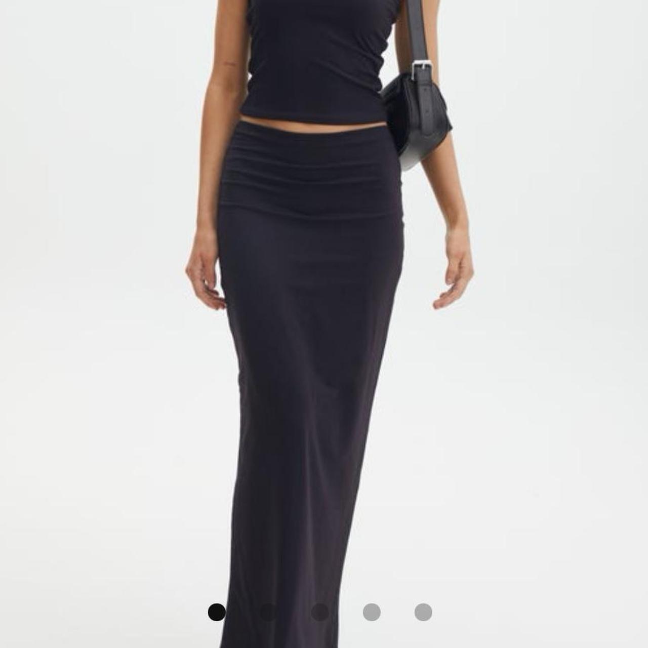 Glassons black maxi skirt. Cute staple for your... Depop