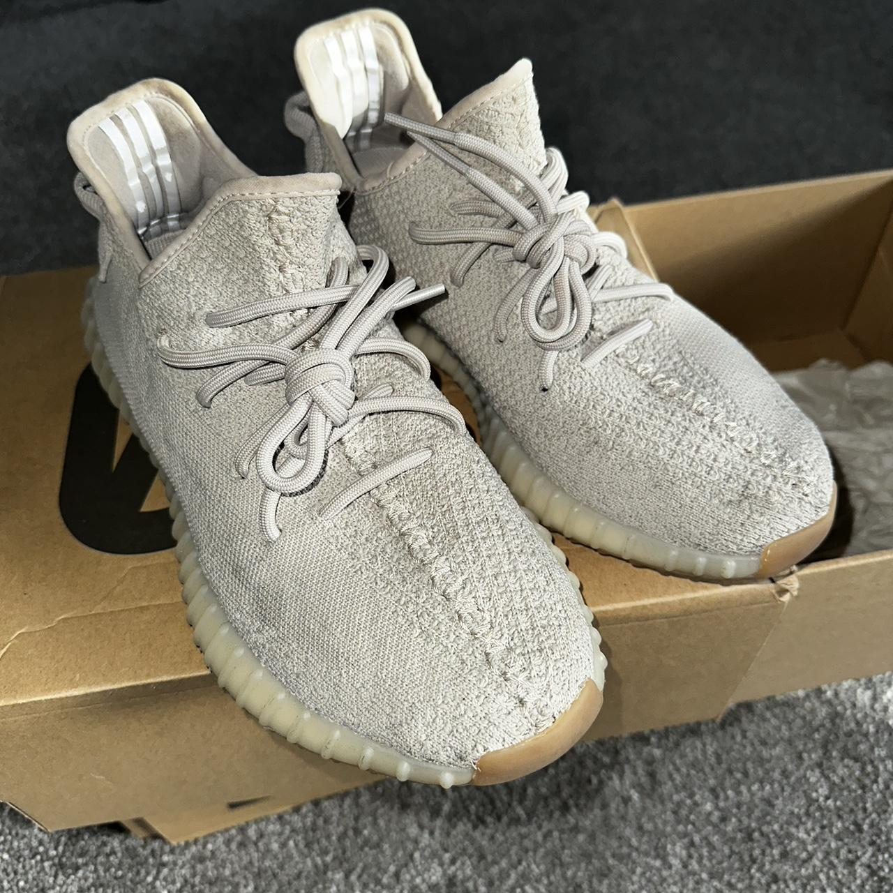 Yeezy boost 350 sesame - hardly worn just no use for... - Depop