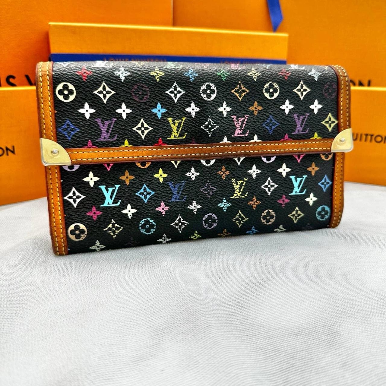 Louis Vuitton Trifold Wallet Monogram Multicolor - Depop