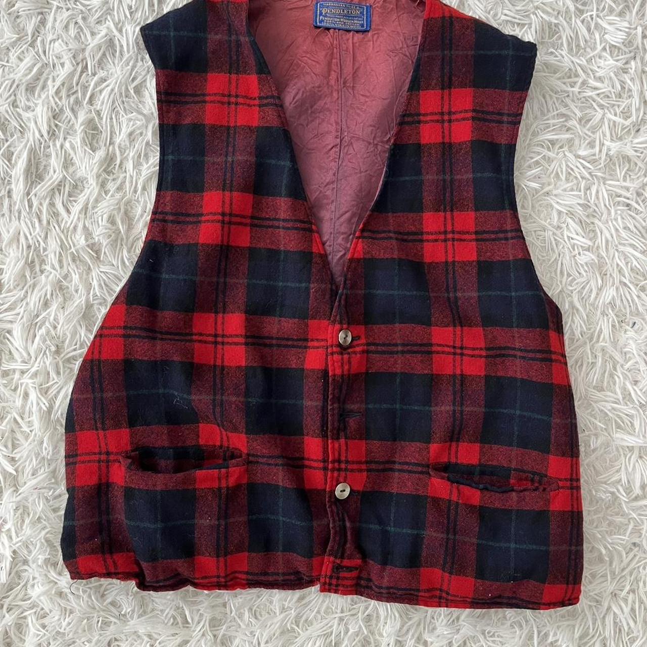Pendleton Women's Vest - Red/Multi - 2 – Absolute… - image 1