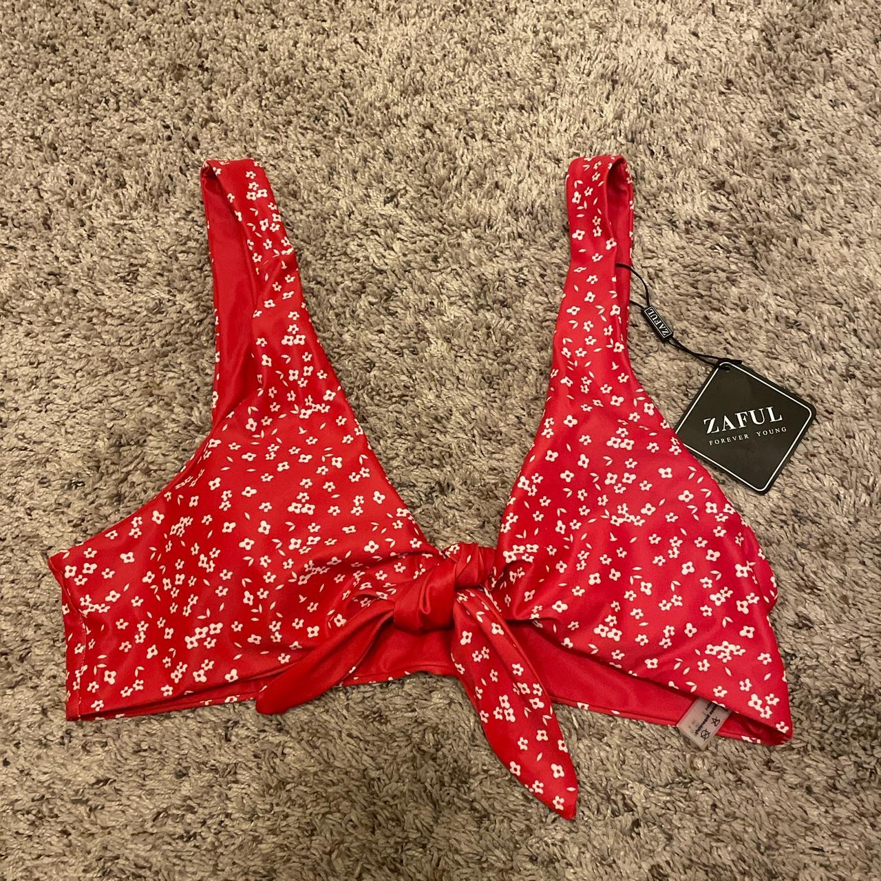 NO PAYPAL PLS! NEW with tags Zaful swim top!! Super... - Depop