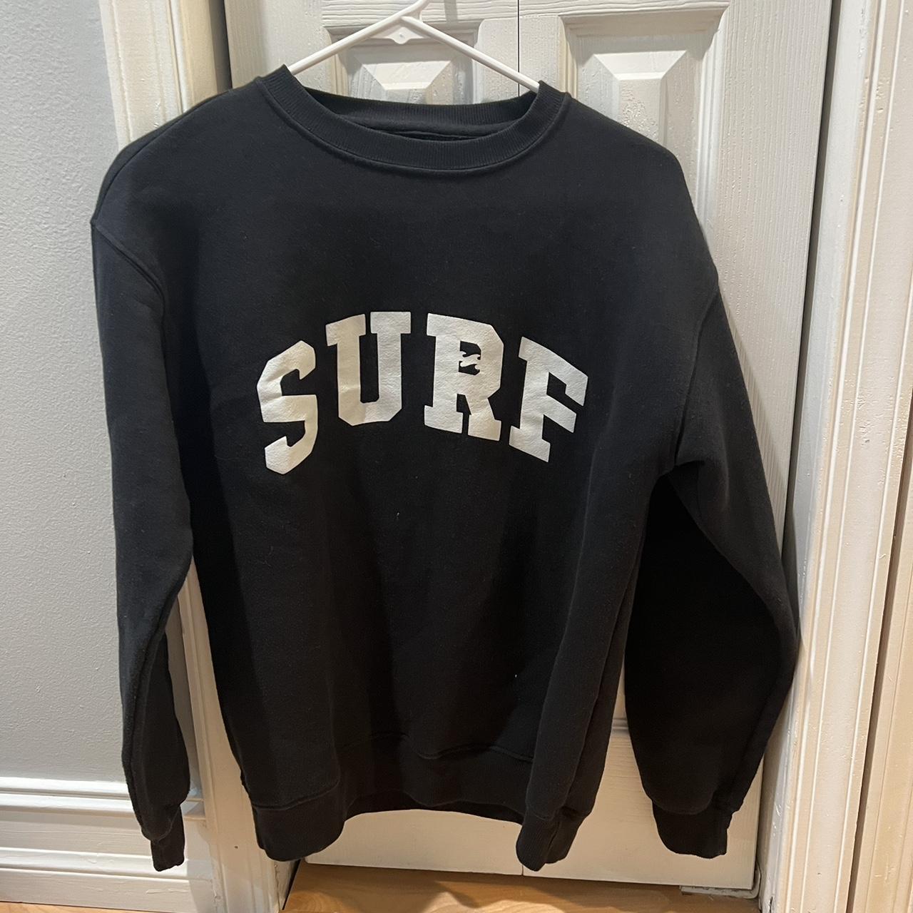 Billabong “Surf” Sweatshirt - Crewneck - “SURF” -... - Depop