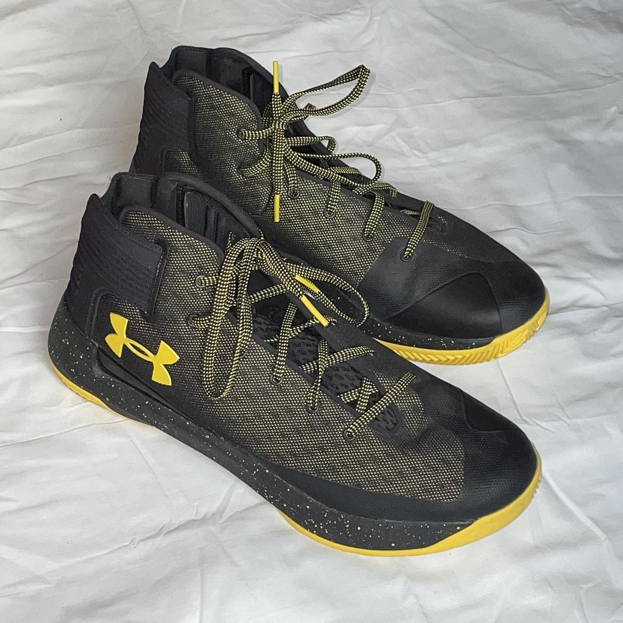 Under Armour High Top Sneakers Clean, only worn a... - Depop