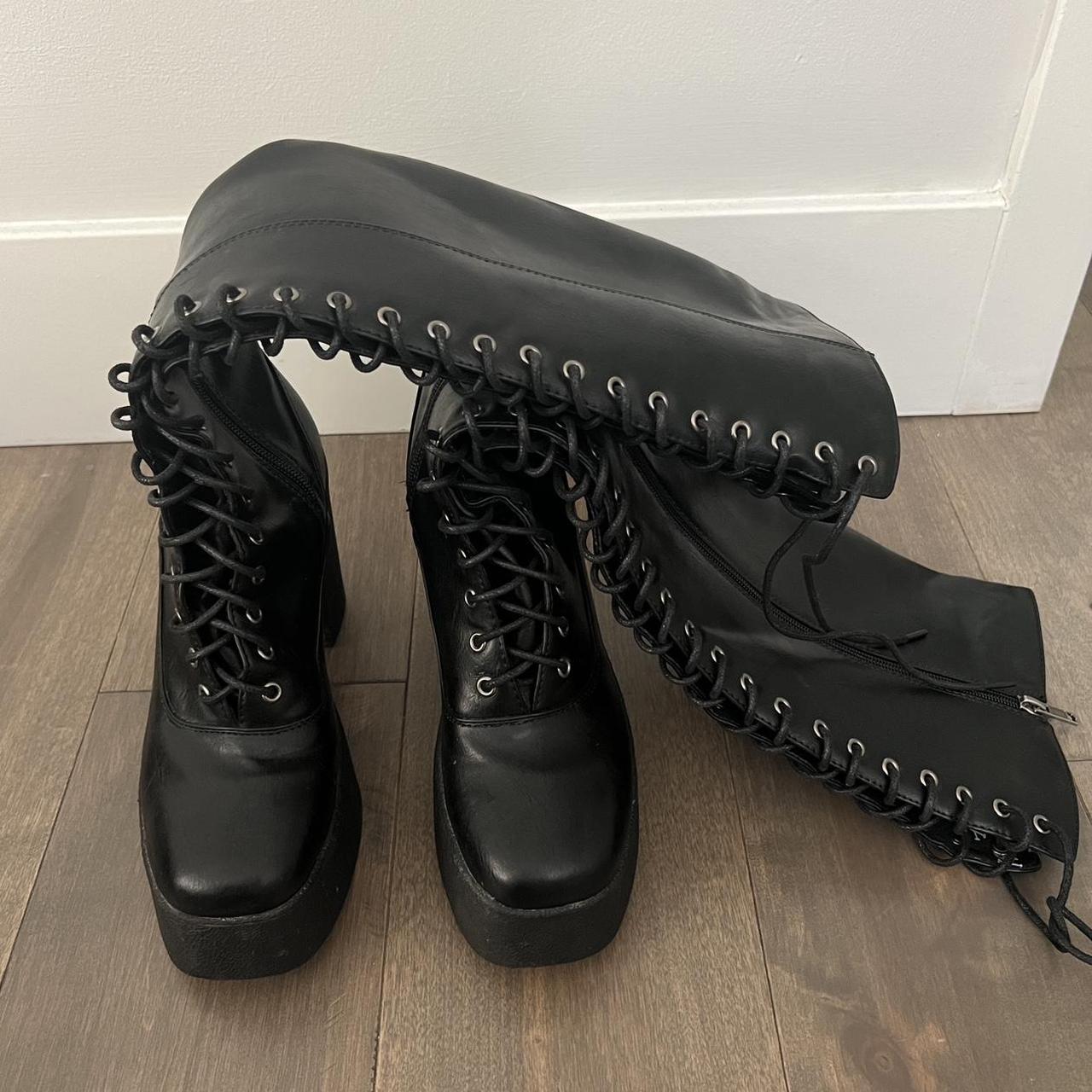 LAMODA BOOTS Worn only once Size 6 lamoda boots... Depop