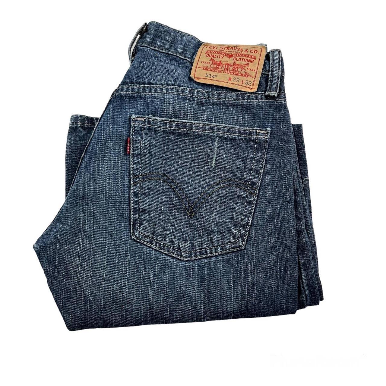 Levi’s 514 Slim Straight Retro Grunge Mid Rise Denim... - Depop