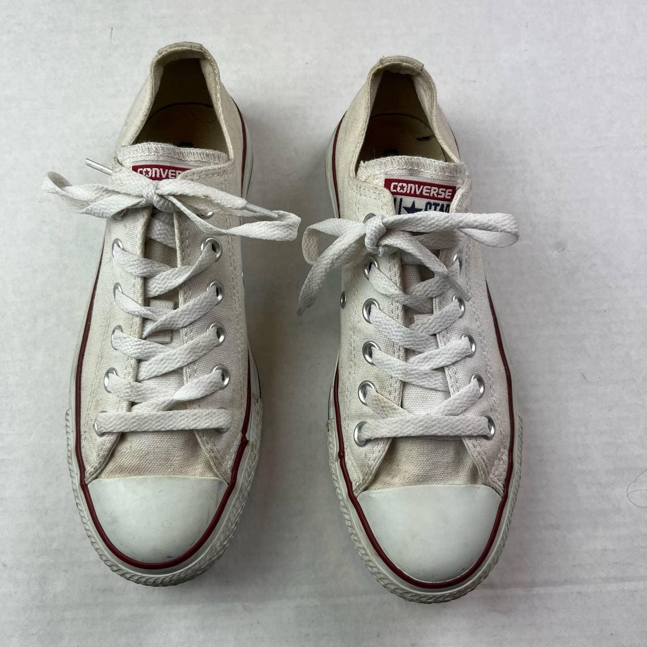 Converse Chuck Taylor All Star Classic Canvas White... - Depop