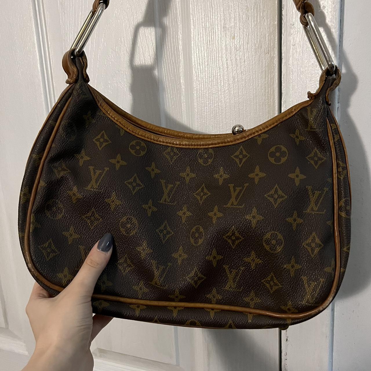 Louis Vuitton Handbag . Used but like new. Inside, - Depop