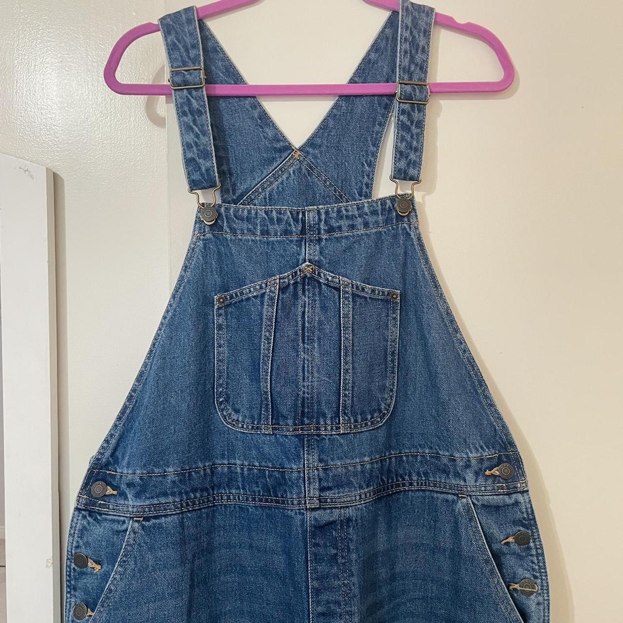 Old Navy Women's Blue Dungarees-overalls | Depop