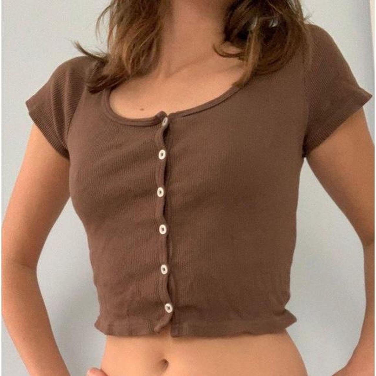 This Brandy Melville Zelly top is a wardrobe staple! - Depop