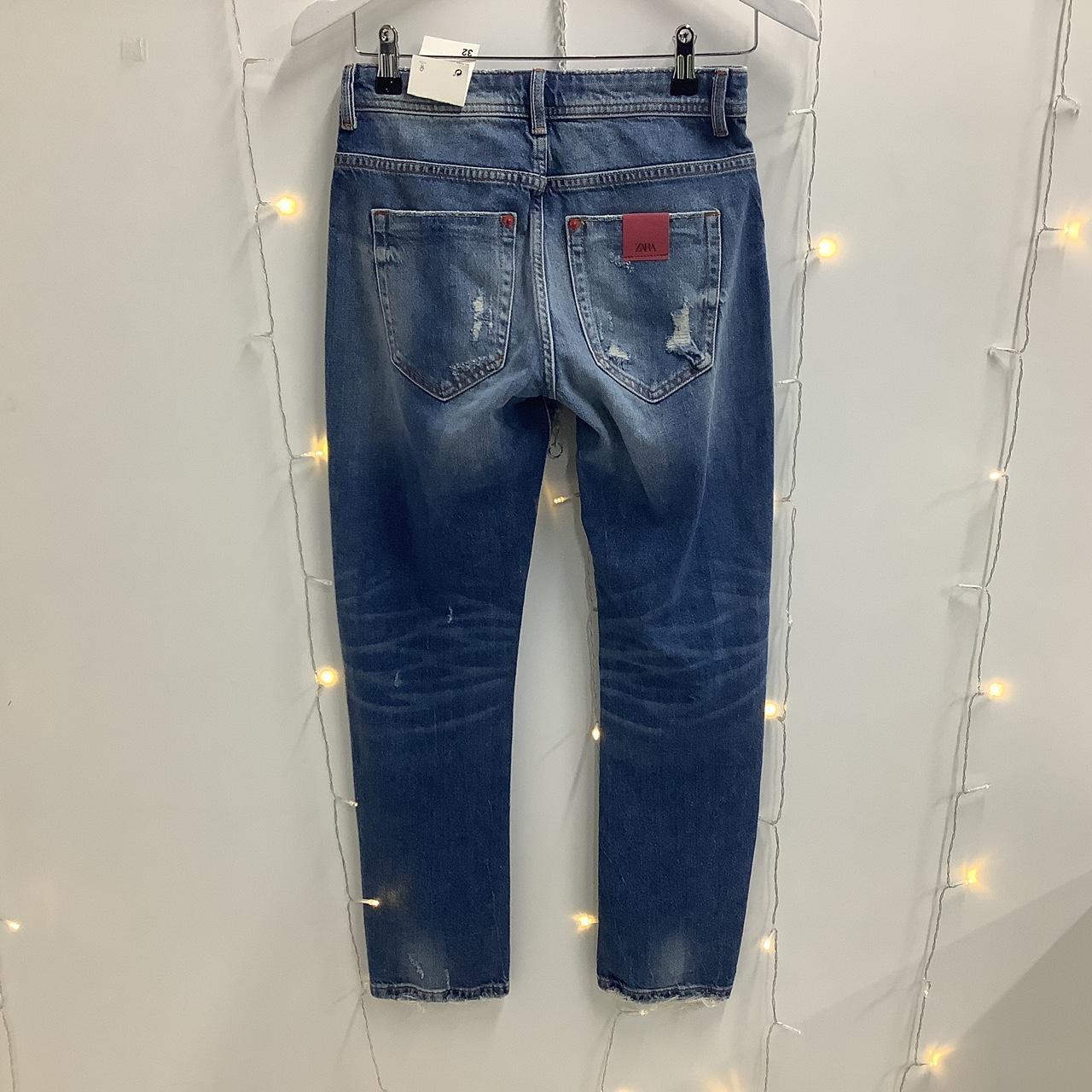 Zara Women's Blue Jeans | Depop