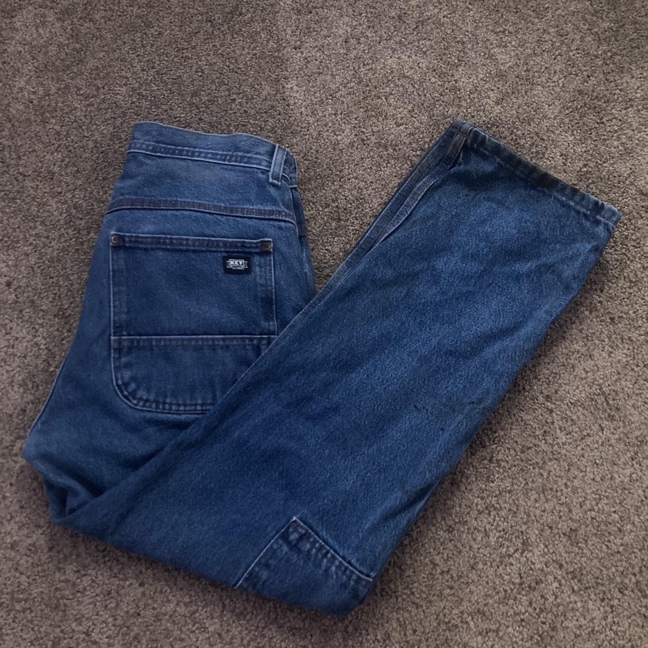 Thrifted Key Blue Jeans 32 x 30 Good quality no rips... Depop
