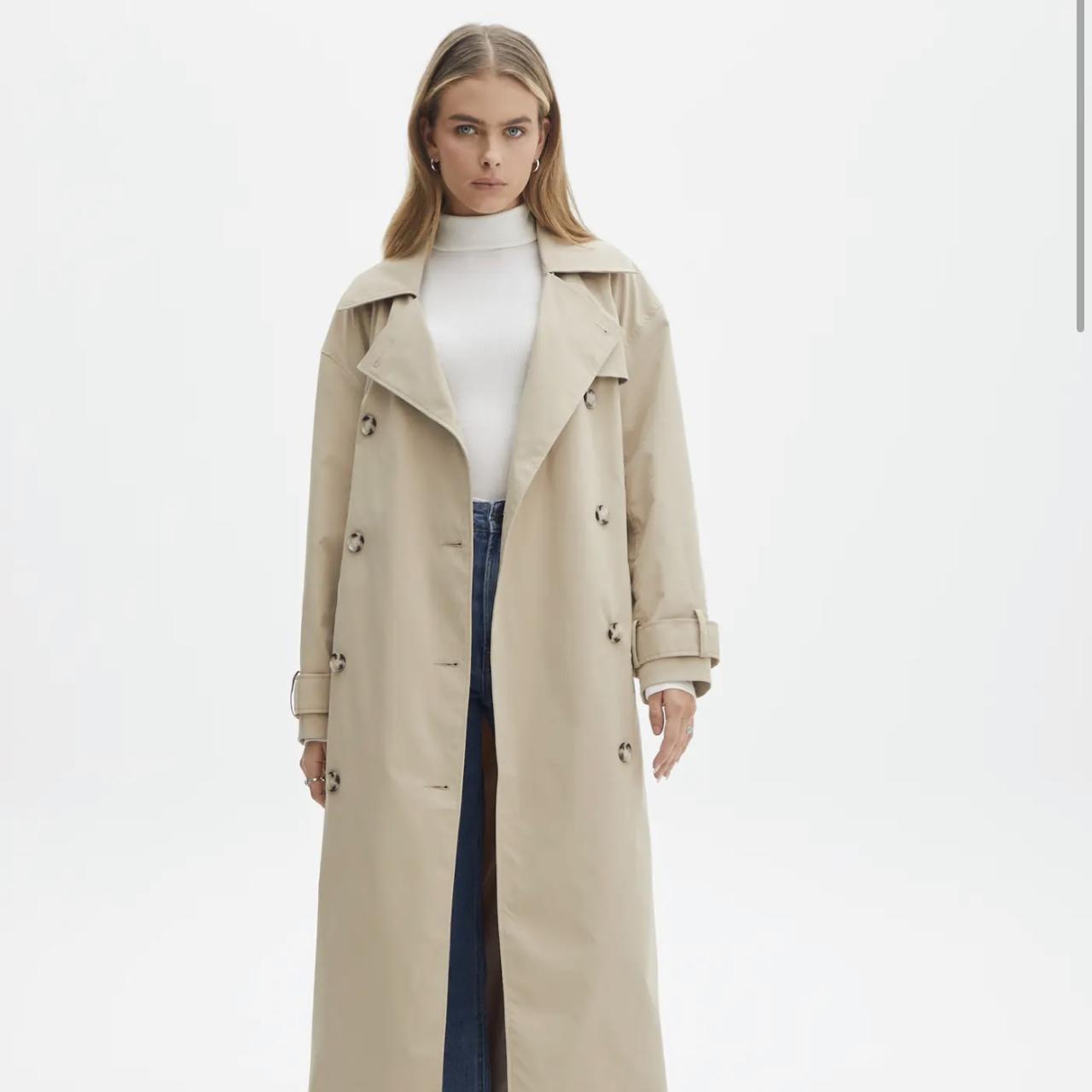 Glassons trench coat In store for $99 Selling for... - Depop