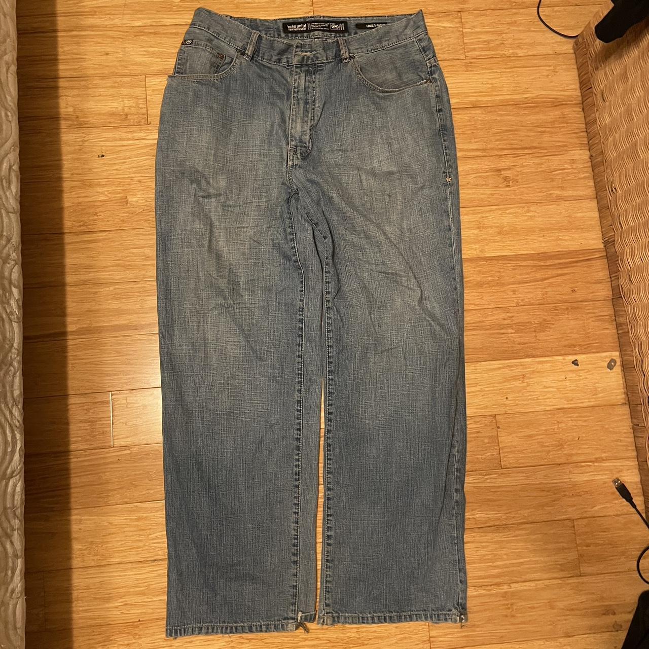 ECKO UNLT BAGGY JEANS LOOSE POCKETS ️ ️FREE... - Depop