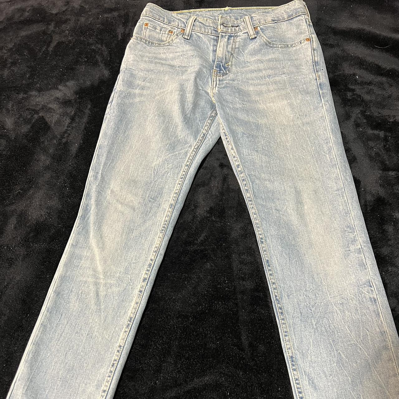 Vintage Levi’s 511 jeans, slim fit, light wash,... - Depop