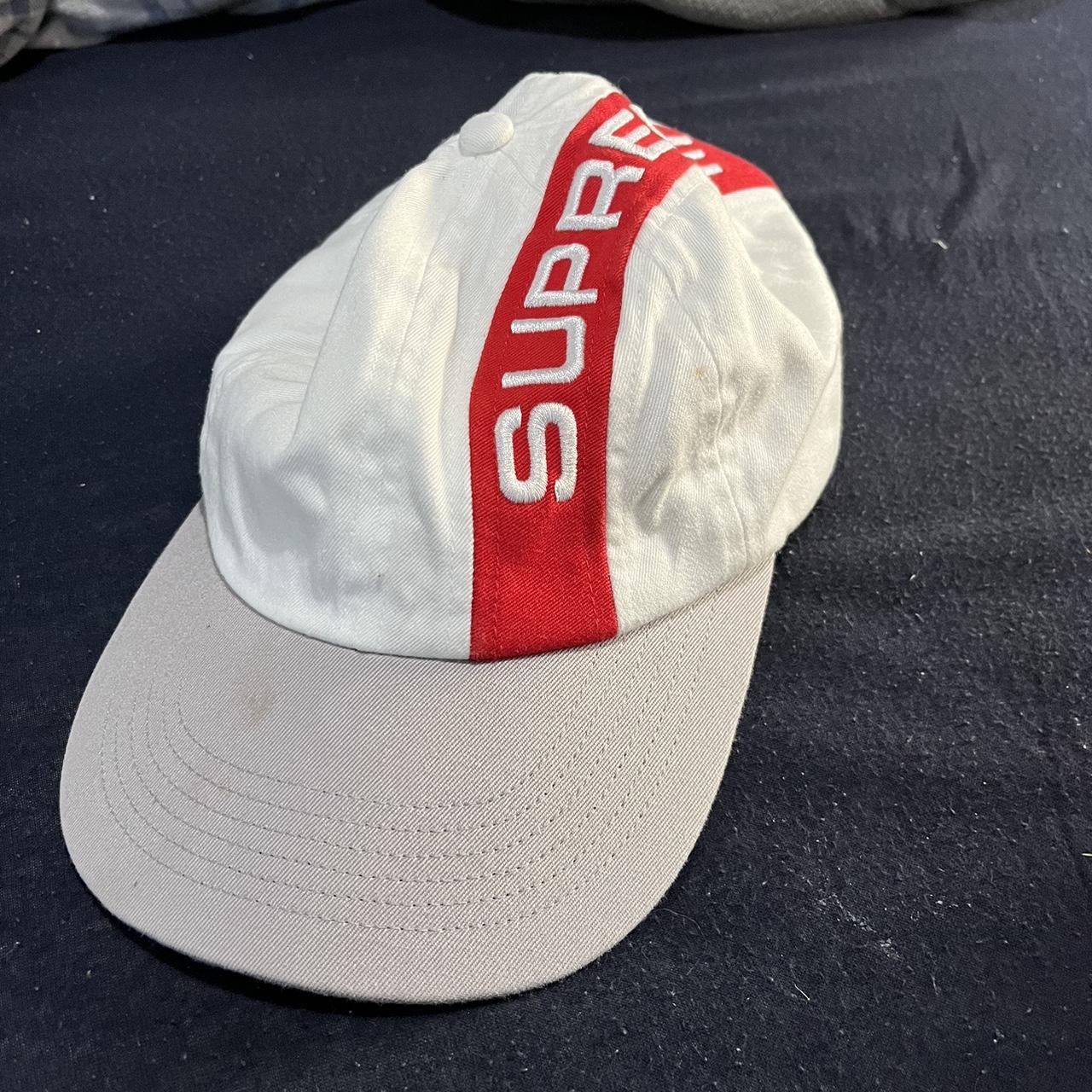 Supreme Golf Hat. Decent condition. Slight mark but