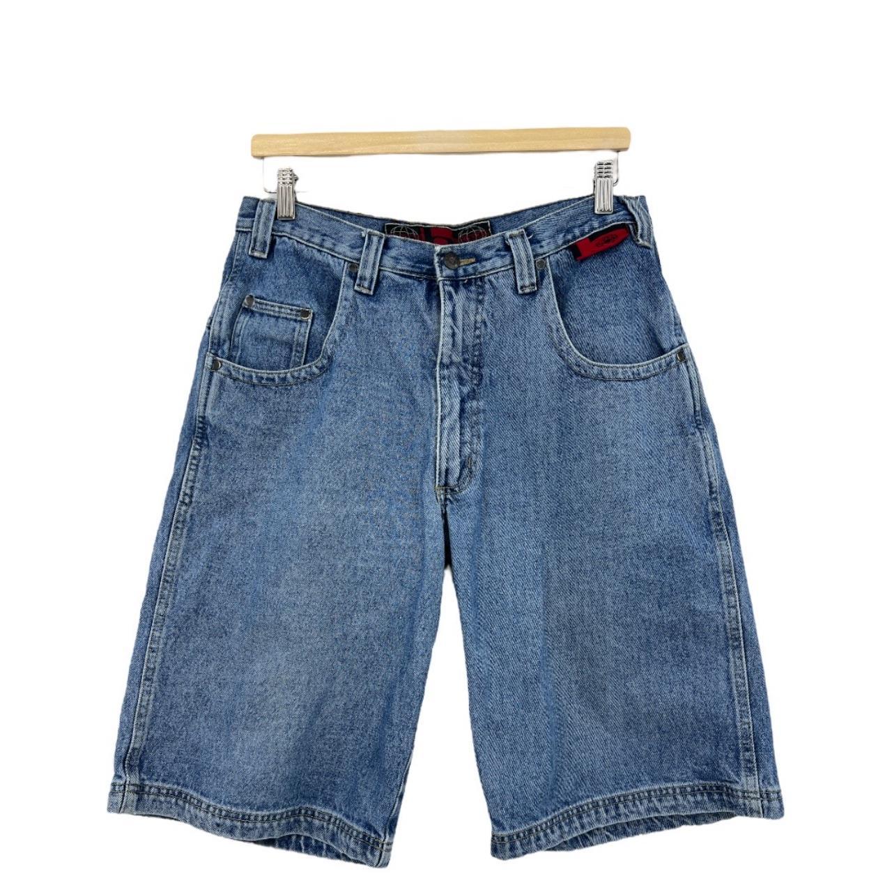 Men's 90's Skater Jean Shorts Sz 34 B One Soul Bugel... Depop