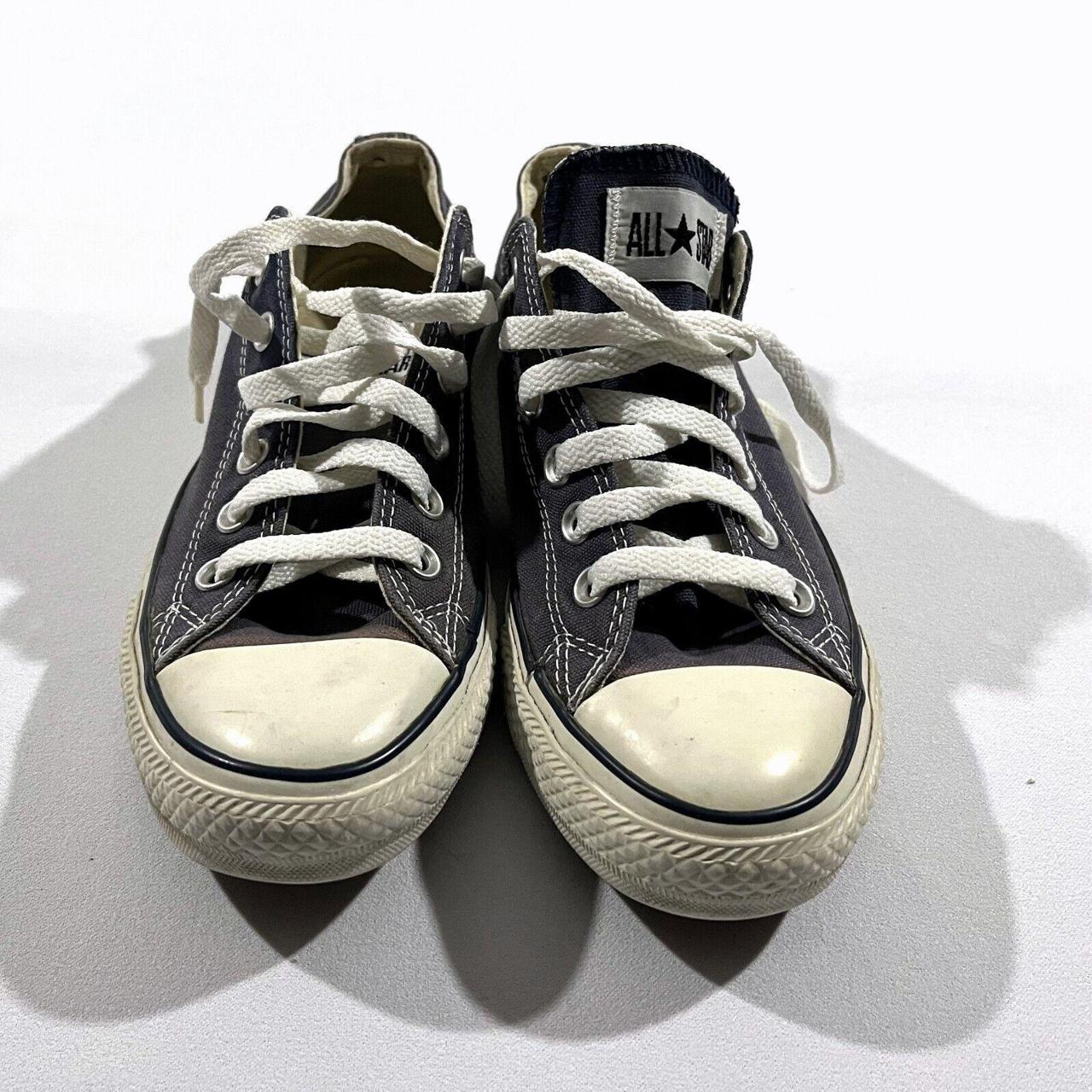 Converse Chuck Taylor All Star Low Navy Lace Up... - Depop