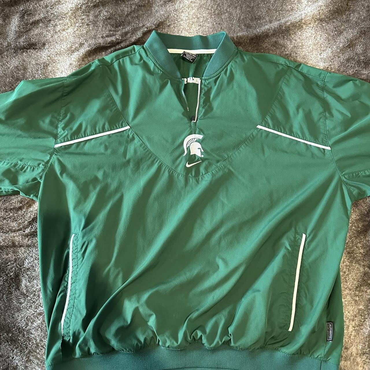 michigan state nike windbreaker