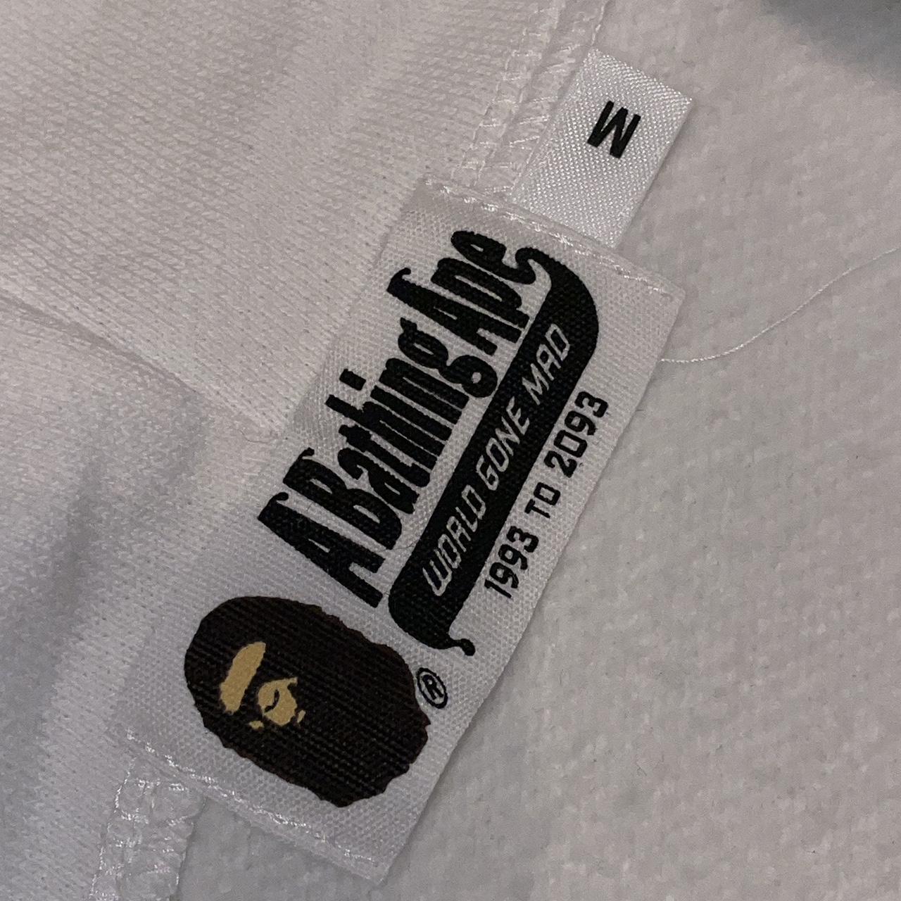 BAPE X Bounty Hunter Mad Shark Full Zip Hoodie White | Depop BAPE X Bounty Hunter Mad Shark Full Zip Hoodie White | Depop