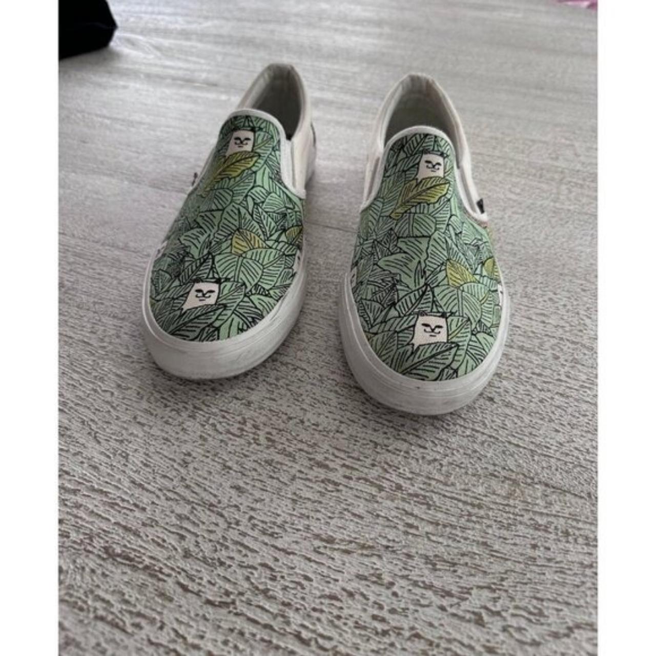 Ripndip nerm leaf slip on shoes size 11 Ripndip. Depop