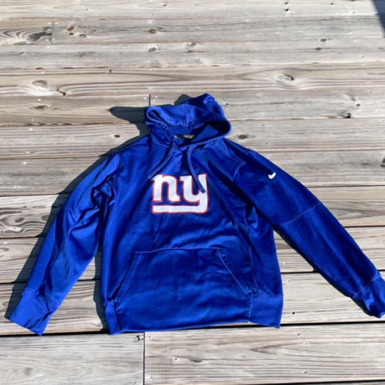 NFL NY Giants Hoodie size XL. Excellent condition - Depop