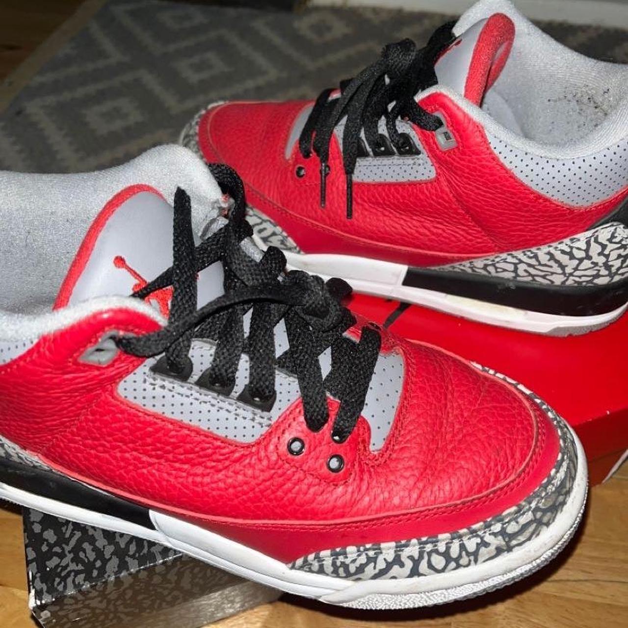 red womens jordan shoes