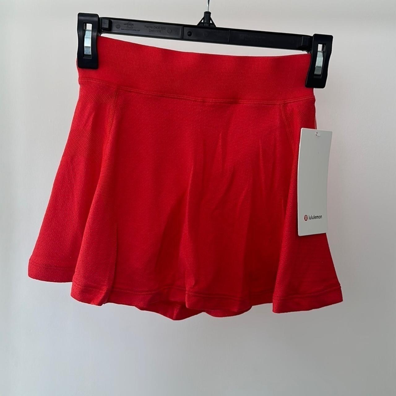 lululemon swiftly tech high-rise skirt dupe size xs - Depop
