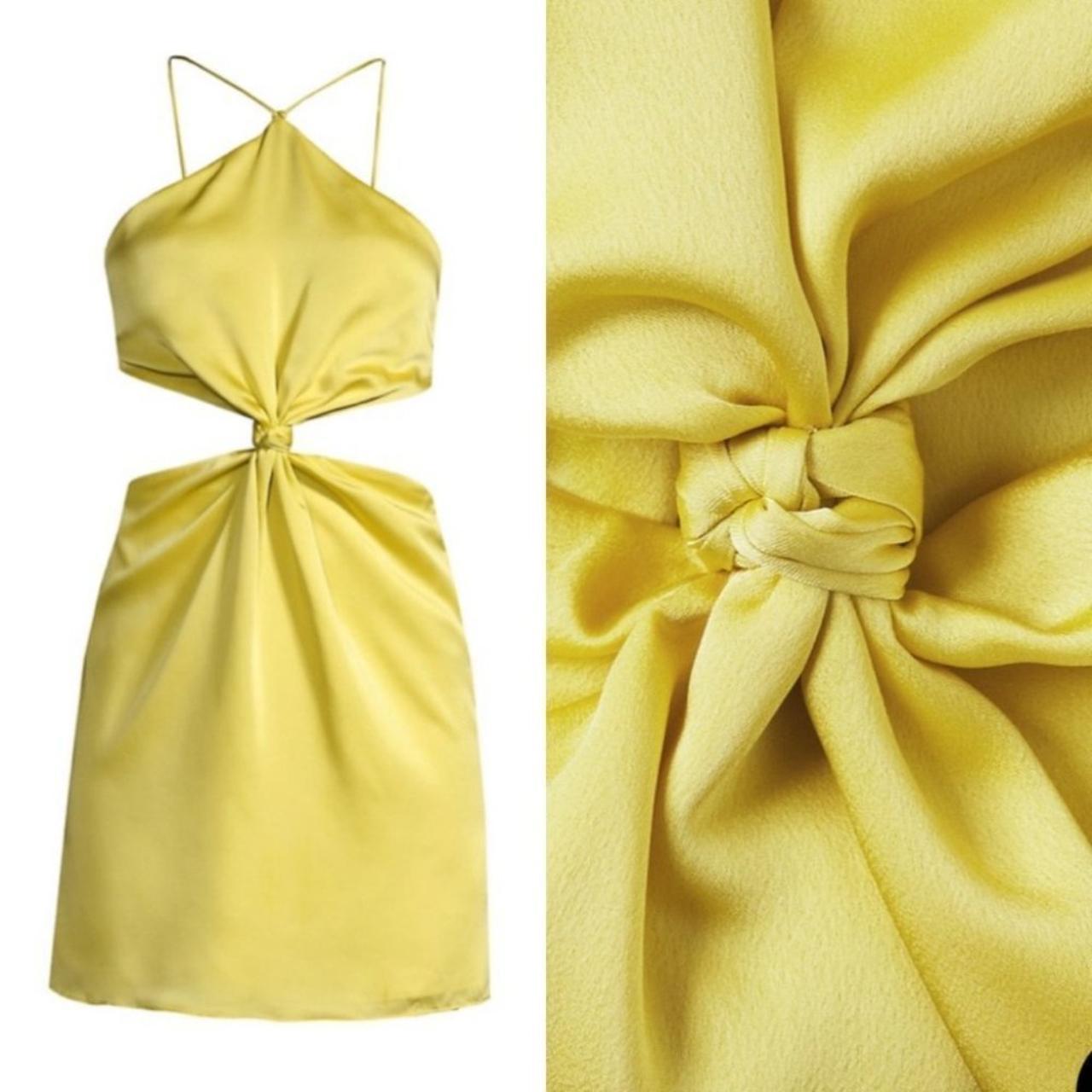 Fame and 2024 partners yellow dress