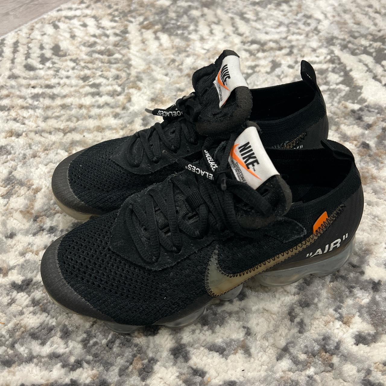 Nike x Off white vapor max Black 2018 Size. Depop