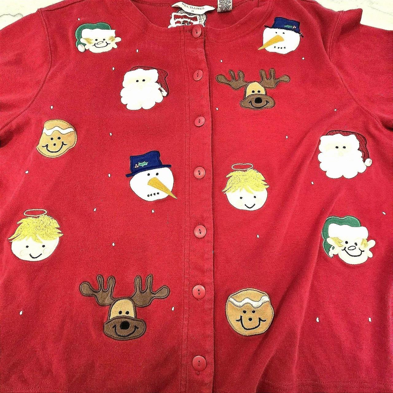 Women's Sweater - Red - XXL – 90s VTG Bechamel II… - image 2