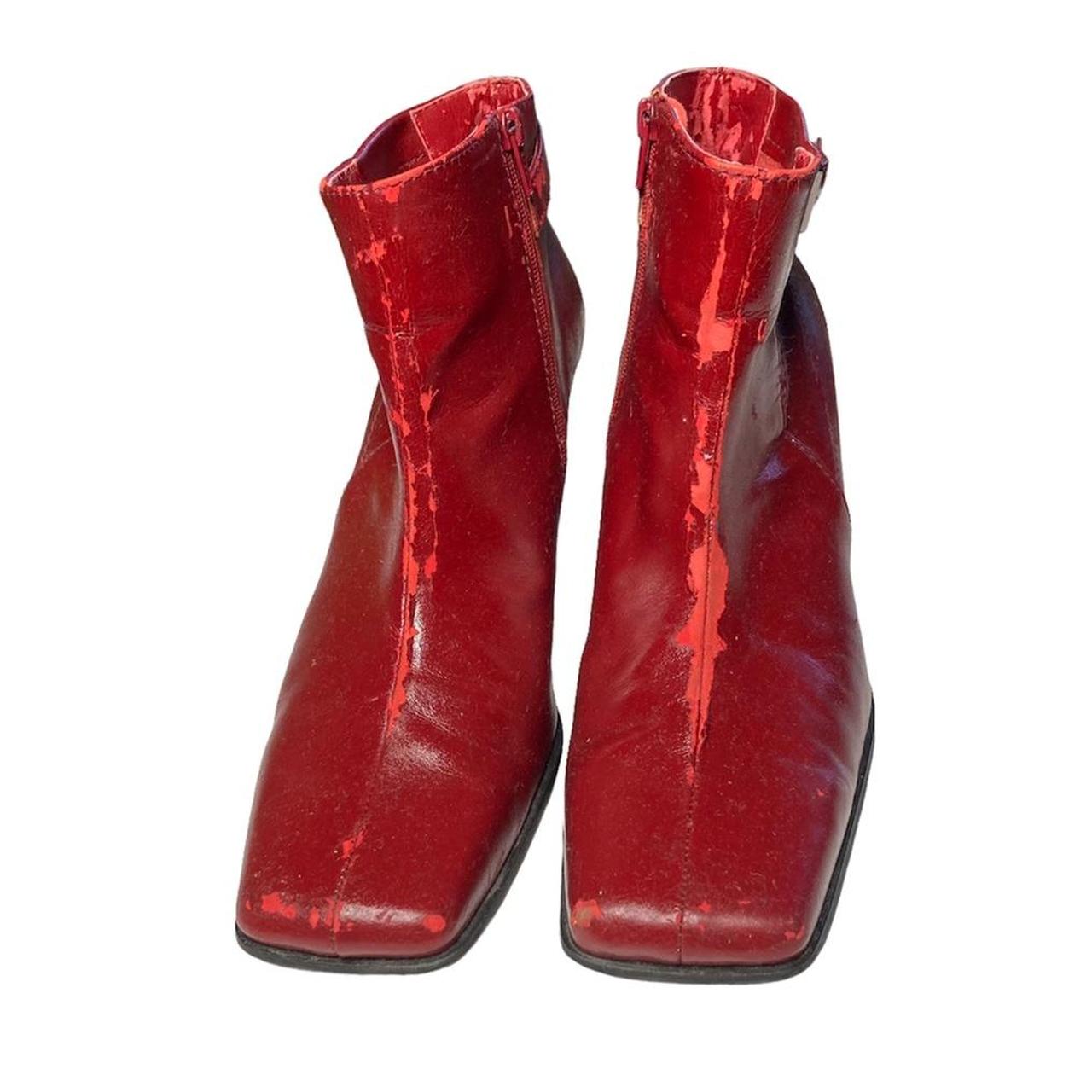 Franco Sarto Women's Red Boots