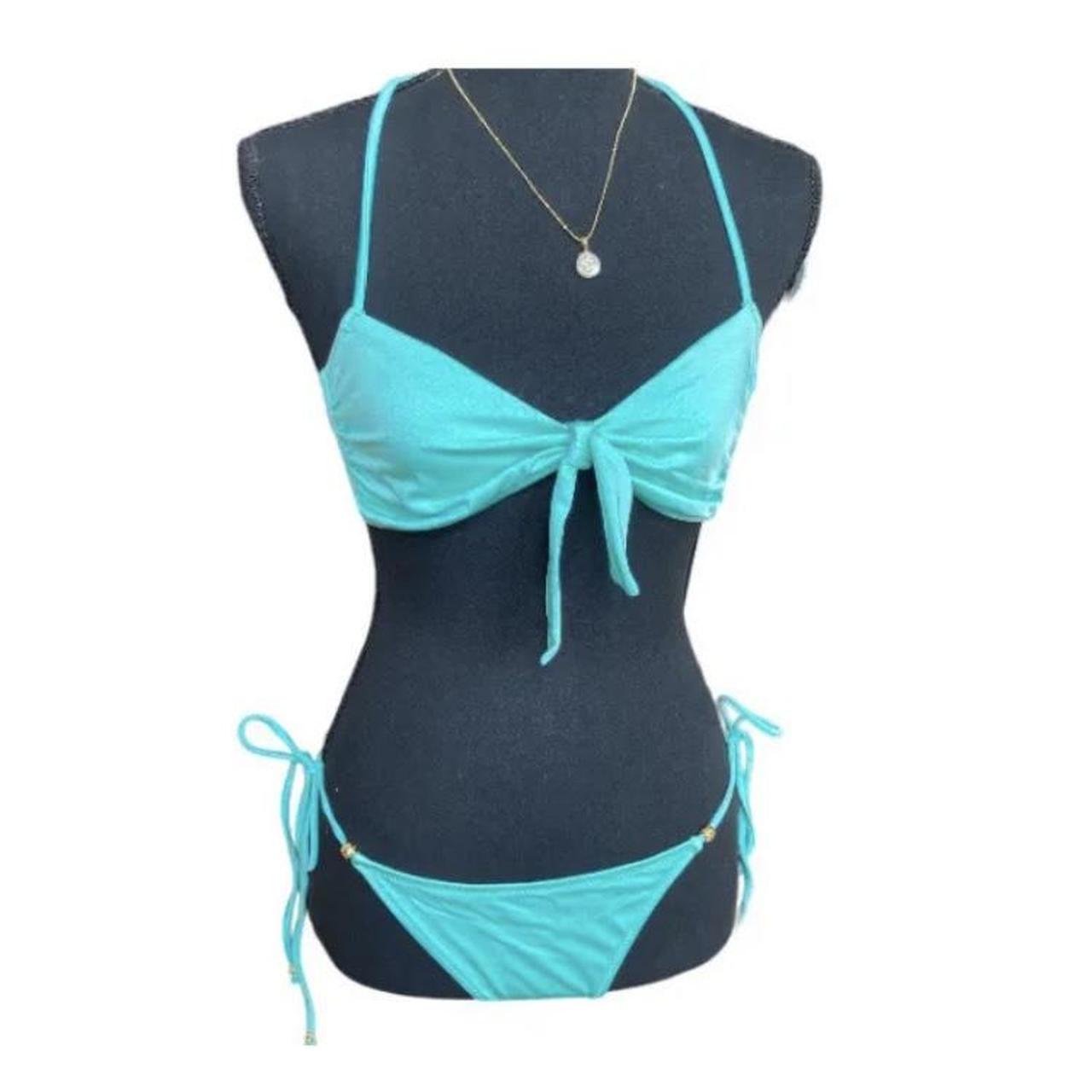 Eberjey Women's Green Bikinisandtankinisets Depop