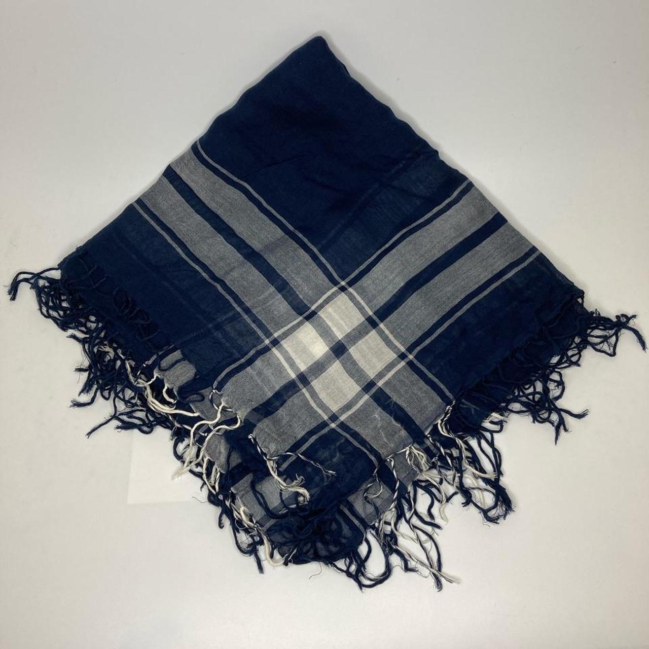Country Road Men's Navy and White Scarf-wraps (5)