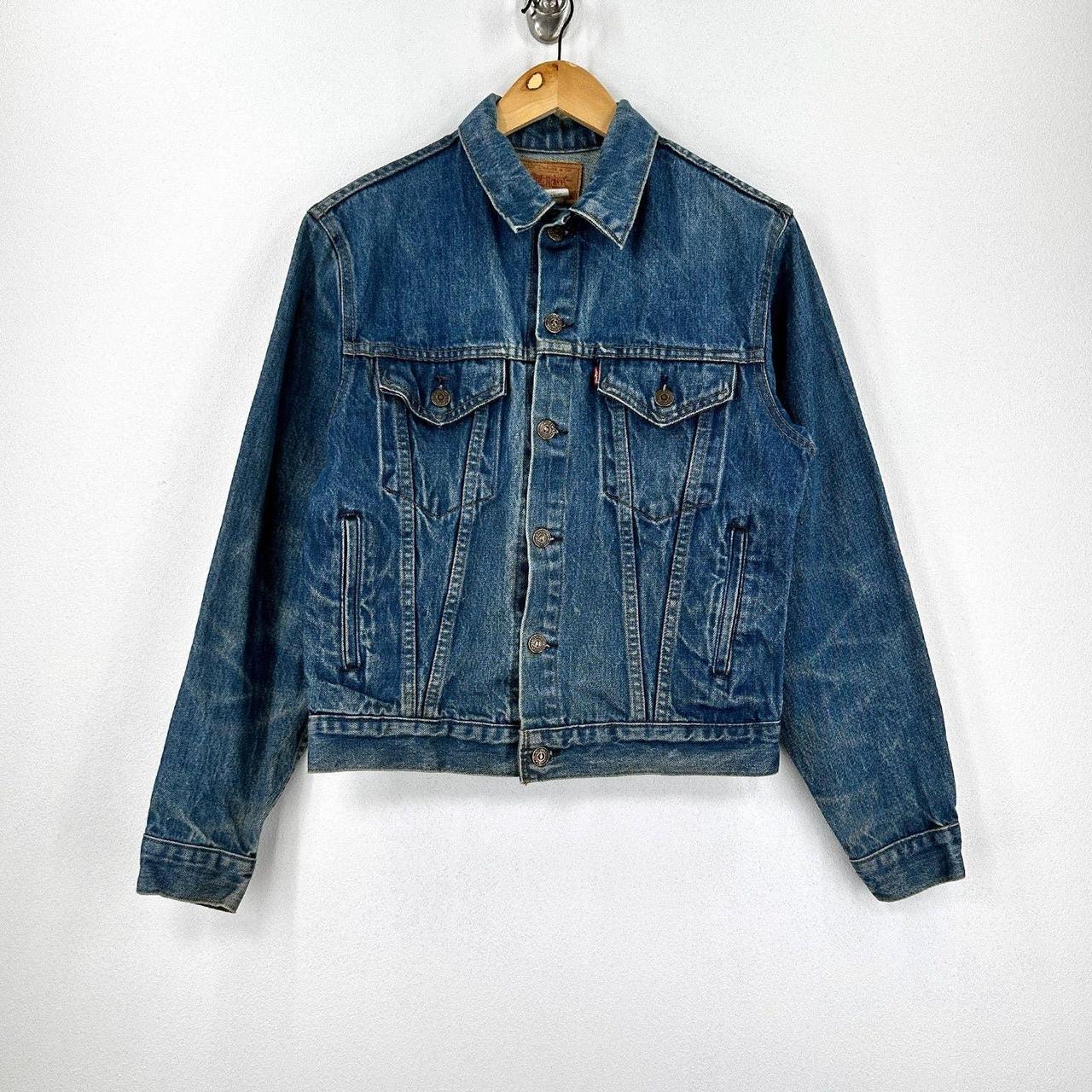 Vintage 80s Levis 70506 0216 Type 2 Denim Jacket... - Depop