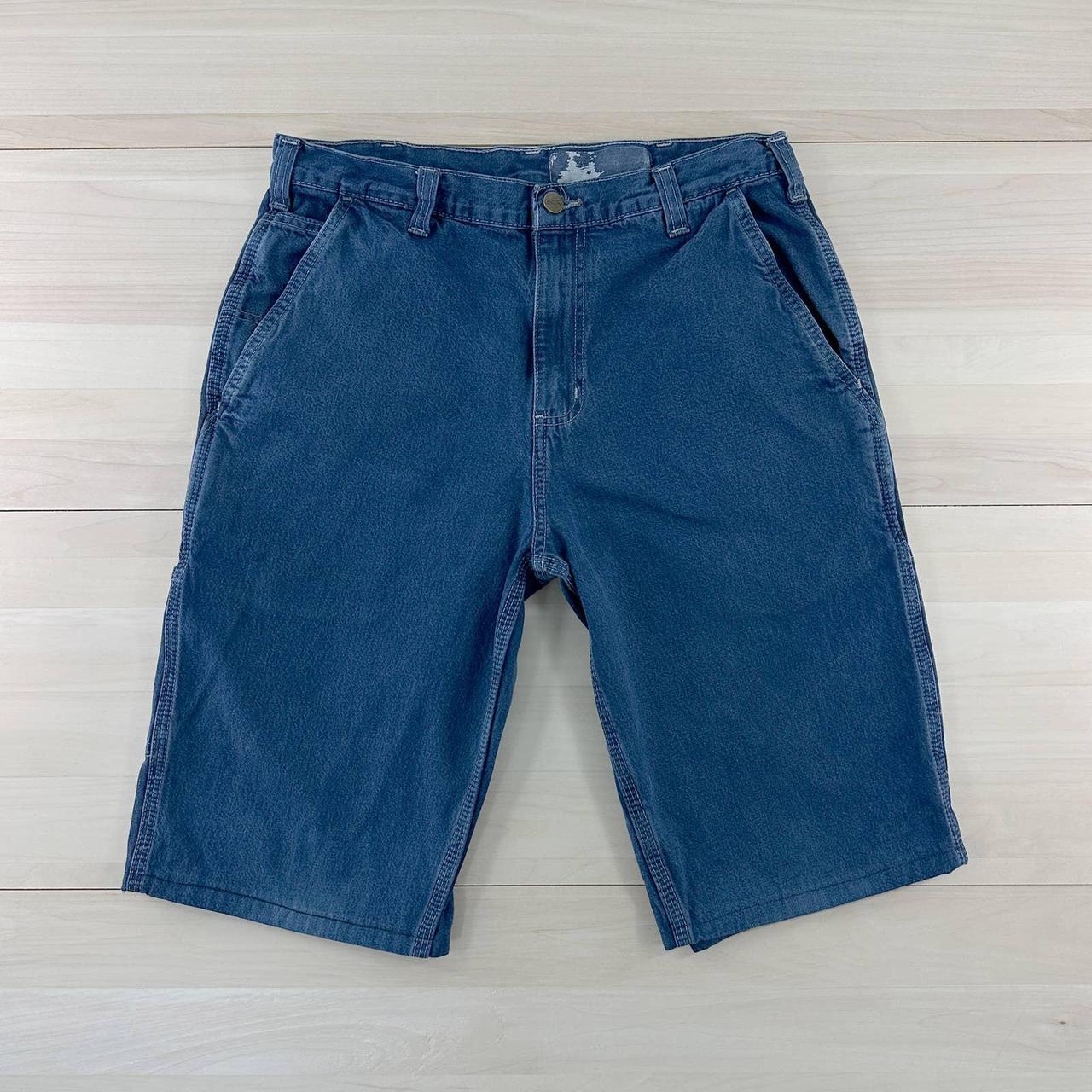 Carhartt denim deals carpenter shorts