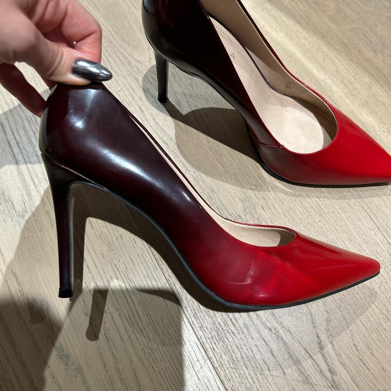 Hurt Geiger Carvela ombre red heels carvela