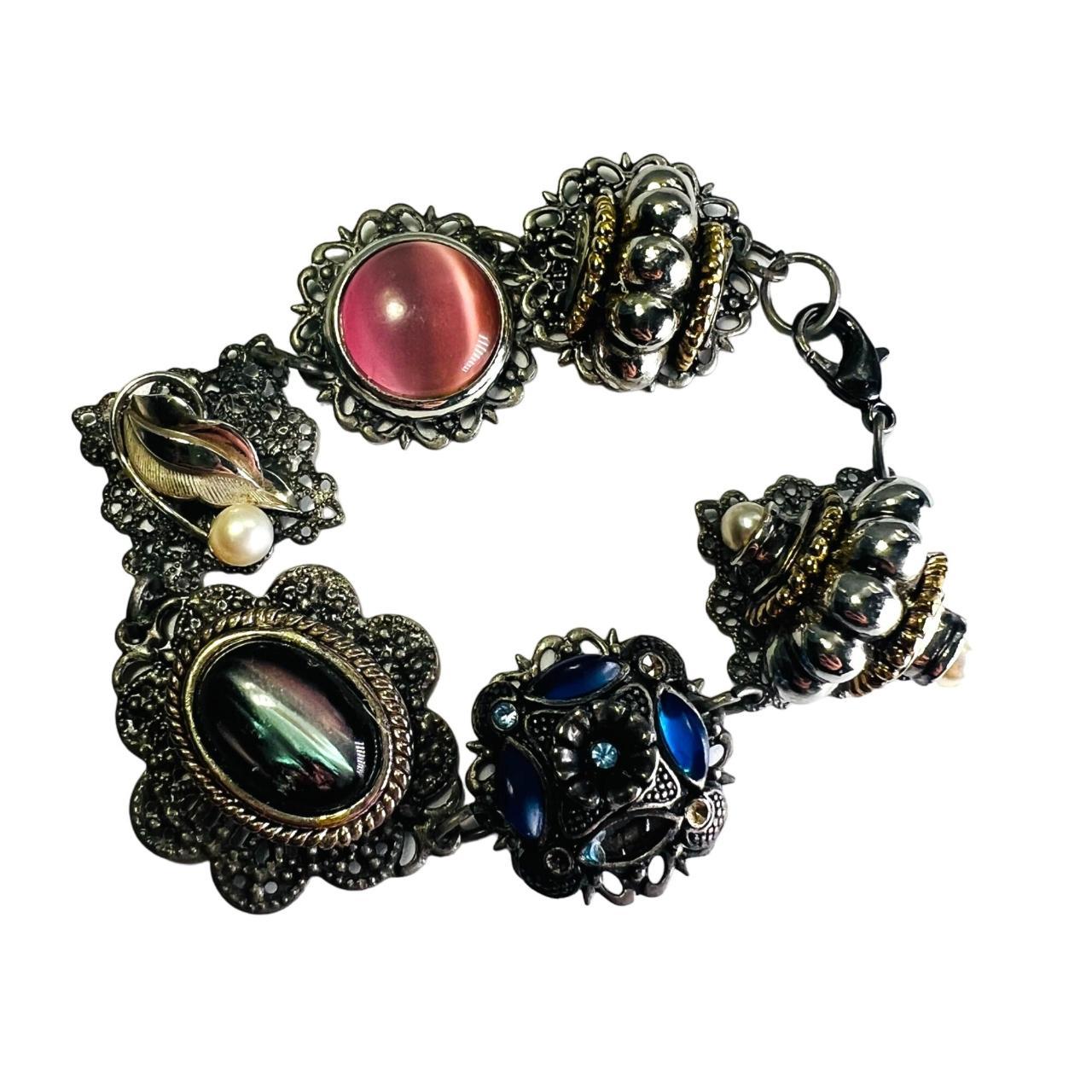 Handmade Statement Vintage Bracelet Made With Depop Handmade Statement Vintage Bracelet Made With Depop