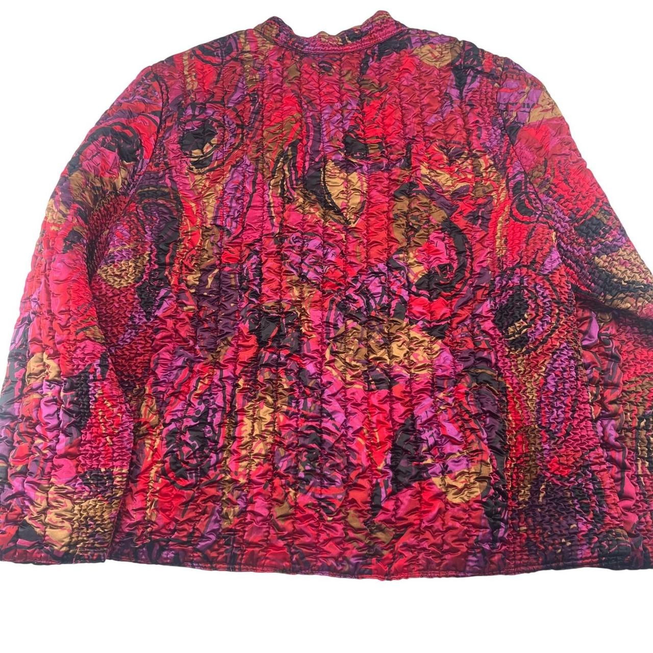 Ruby Rd. Women's Plus size Jacket - Red/Purple - … - image 4