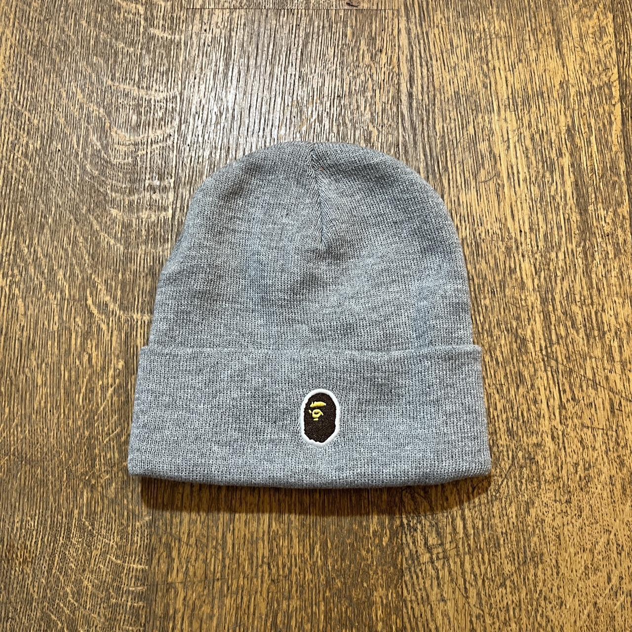 GREY BAPE BEANIE Condition 10/10 5 ⭐️ Trust seller | Depop