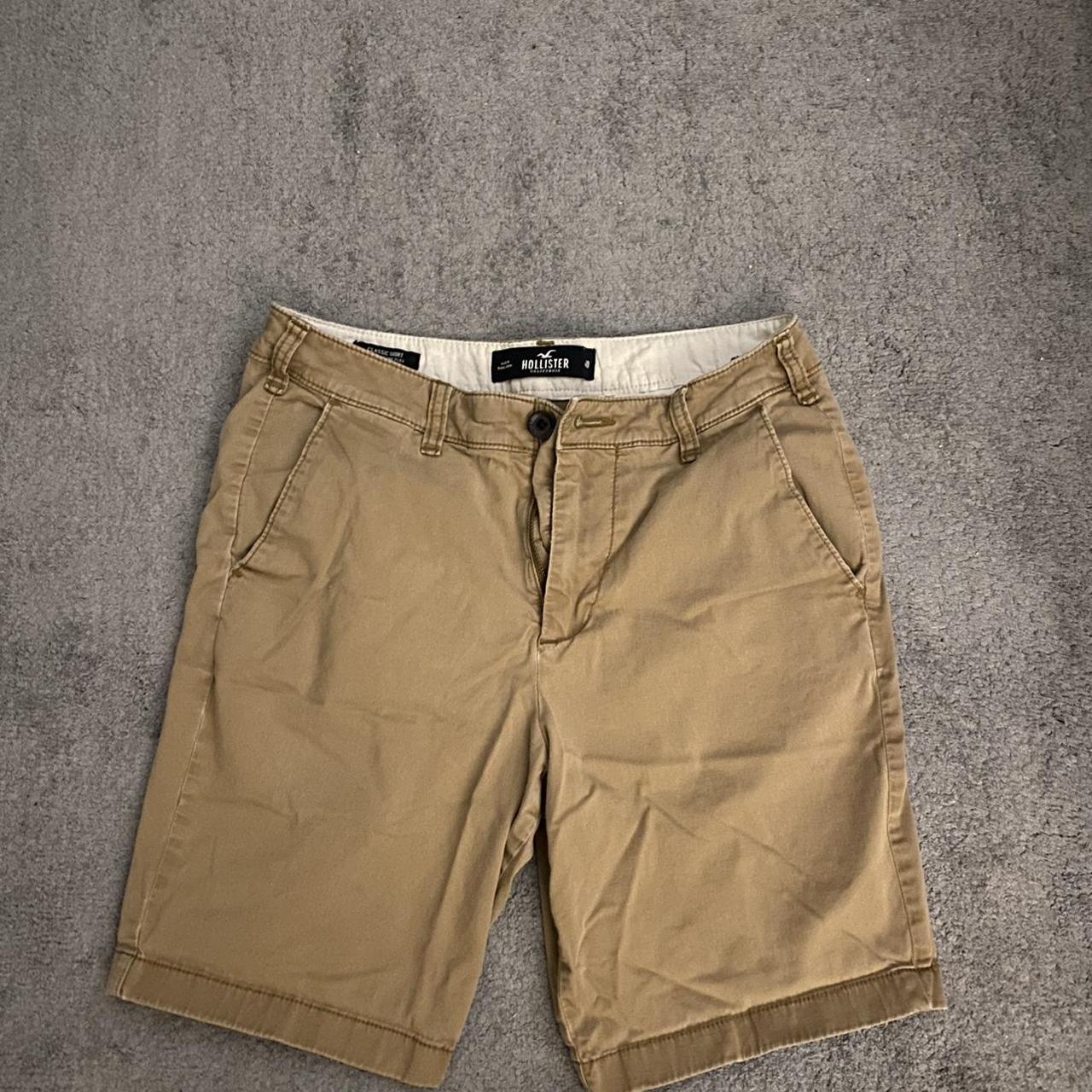 Hollister Co. Men's Tan Shorts | Depop